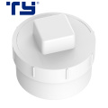 Round White wholesale plastic pvc pipe fitting plug